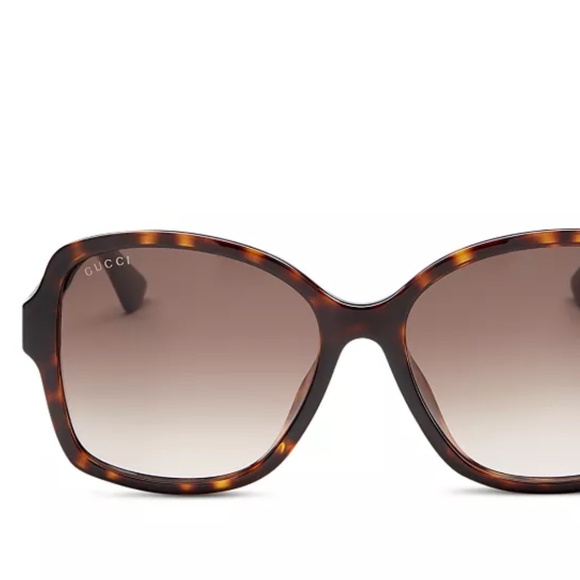 GUCCI Tortoise Shell Square Sunglasses / GG0765S - Picture 14 of 15